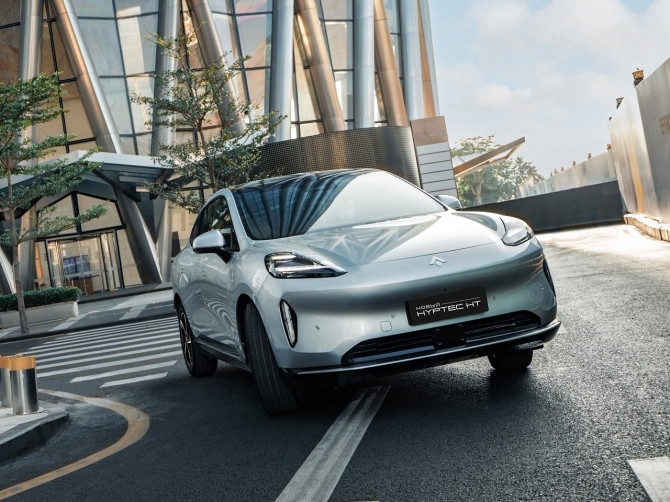 Новый электрокроссовер GAC Hyptec HT открыт для предзаказа в России