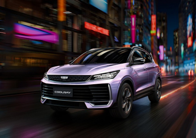 Geely Coolray нового поколения скоро поступит в автосалоны бренда